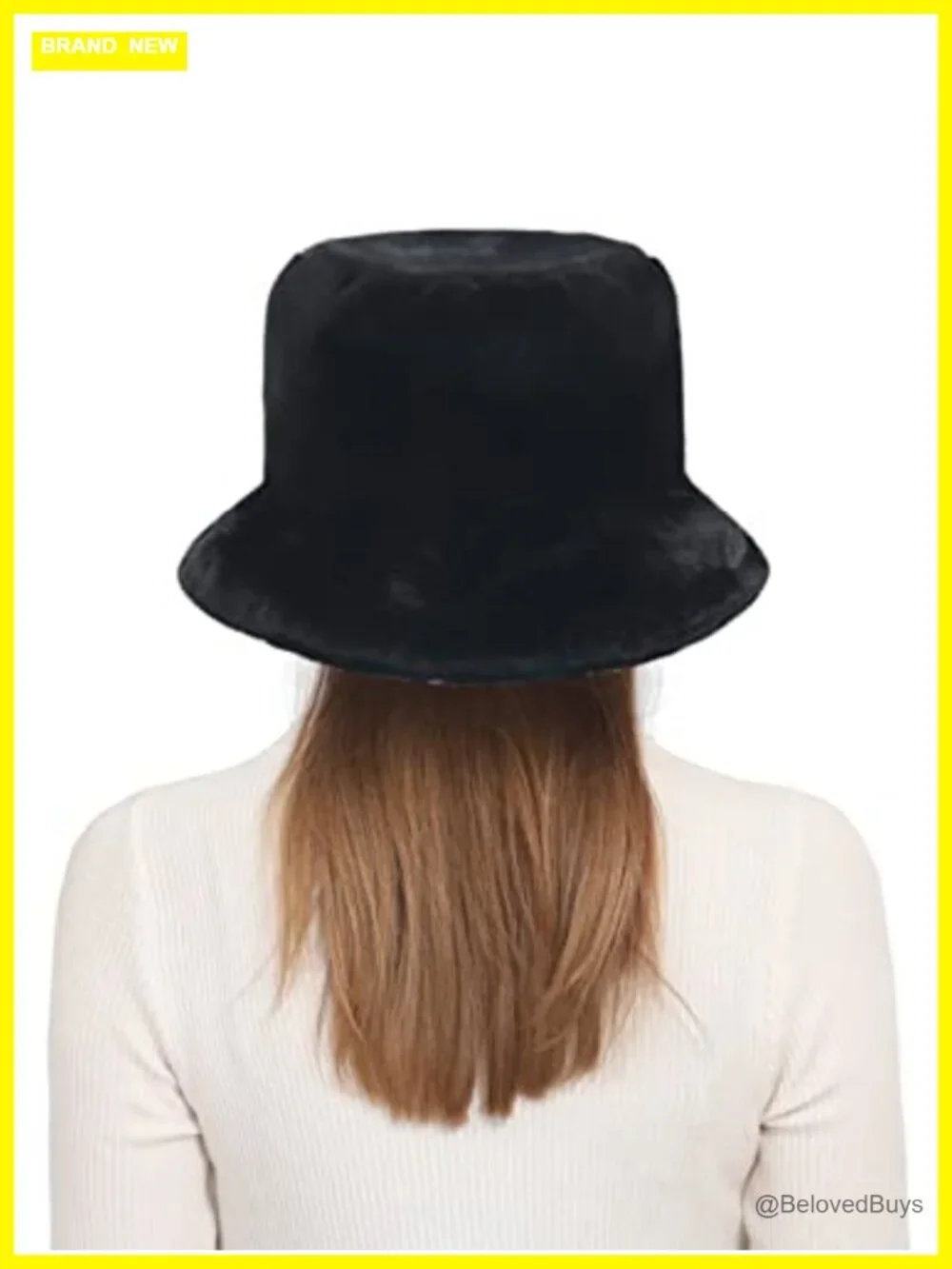Faux Fur Bucket Hats and Headband for Cold Weather